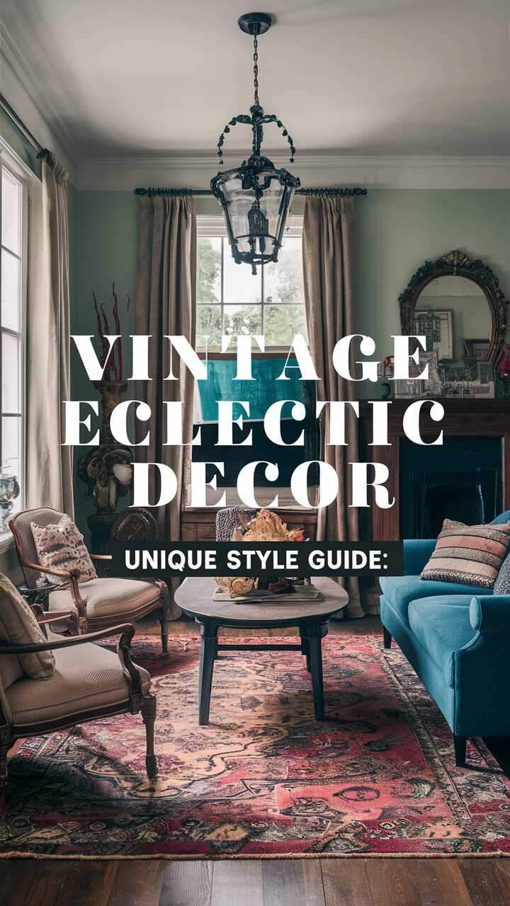 Imagine a home where every look shows a mix of history and personality. Here, old textures blend with new allure in a beautiful dance. Vintage eclectic decor is about balance - mixing antique grace with modern freshness. This canvas awaits your eclectic touch, challenging norms while honoring the past.