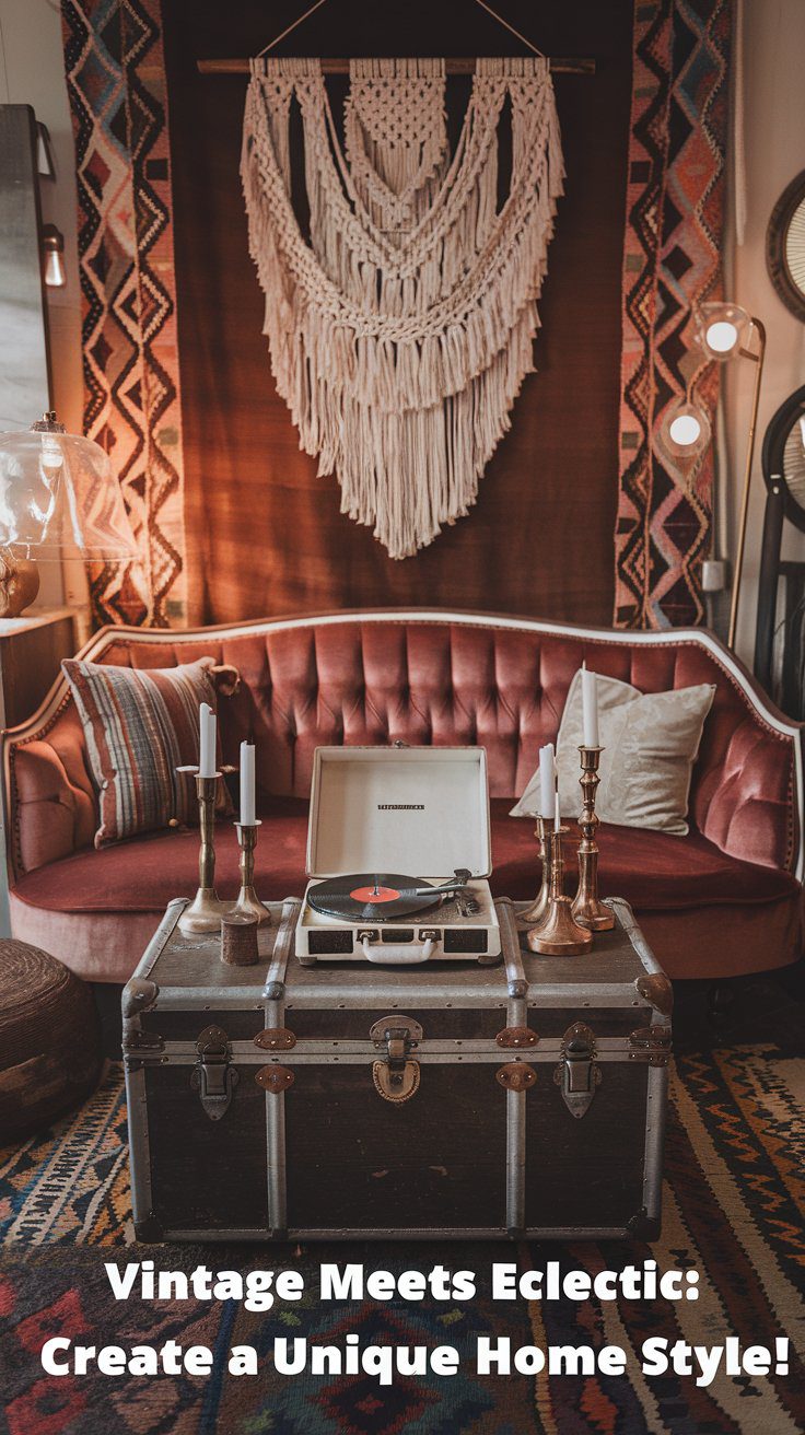 Love the charm of vintage eclectic decor? This unique style blends retro finds, bohemian textures, and timeless accents for a home that tells your story. Learn how to mix eras, thrift treasures, and layer textures for the perfect look