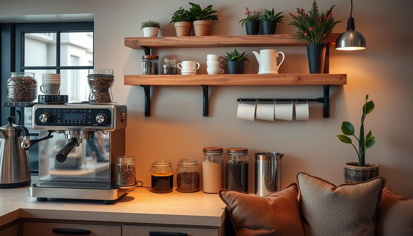Coffee bar styling