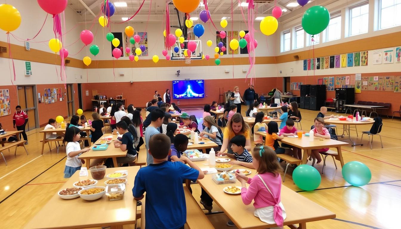 End of year school party ideas