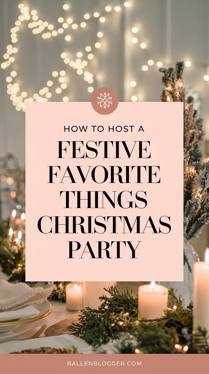 iscover how to create a heartwarming and fun-filled Favorite Things Christmas party with our ultimate guide. From gift ideas to festive décor, we've got you covered!