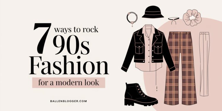 7 Ways to Rock 90s Fashion for a Modern Look