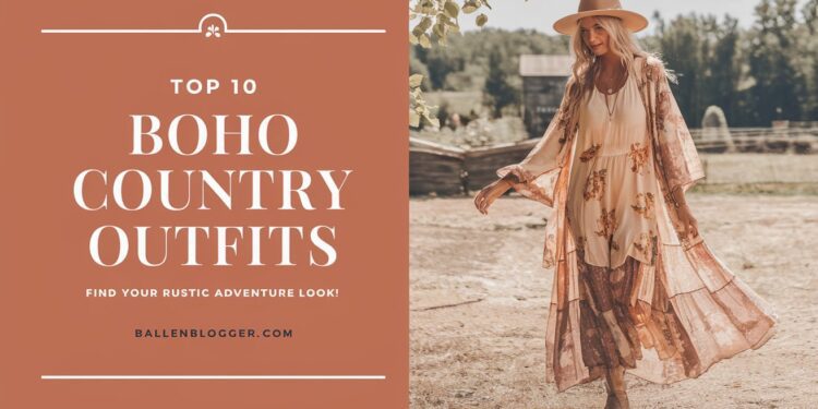 10 Stunning Boho Country Outfits to Rock Your Next Rustic Adventure