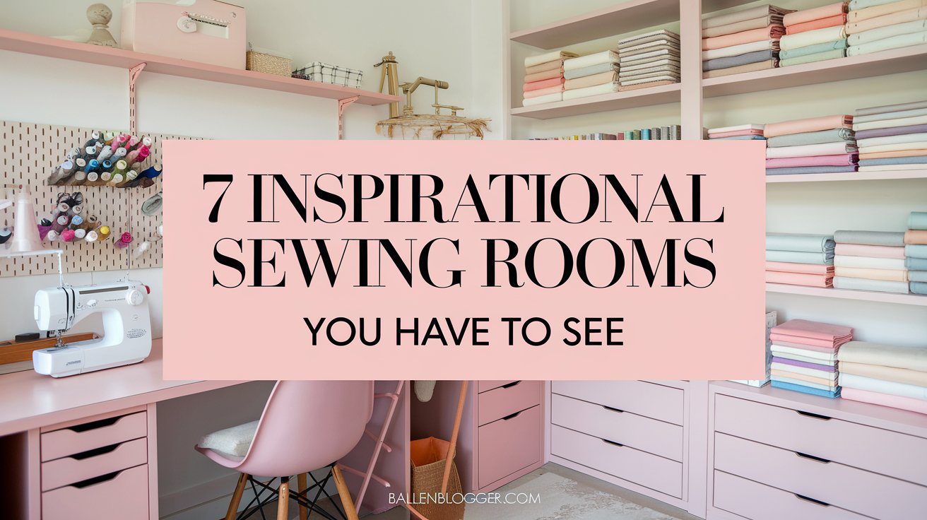 These seven sewing room ideas show how you can transform your space into a haven of creativity, organization, and comfort.