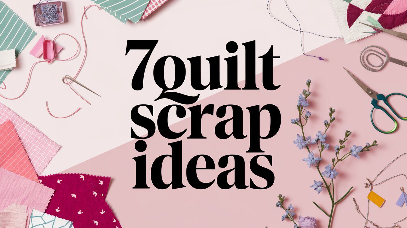 7 Ways to Use Leftover Fabric Scraps in Your Next Quilted Throw Blanket